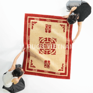 Alternative view of 'CHIẾU CÓI' TRADITIONAL RUG
