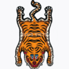 'TIBETAN TIGER HUNTING SHAPE' RUG
