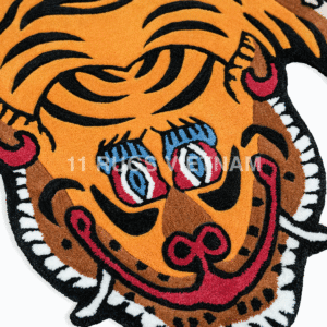 Alternative view of 'TIBETAN TIGER HUNTING SHAPE' RUG