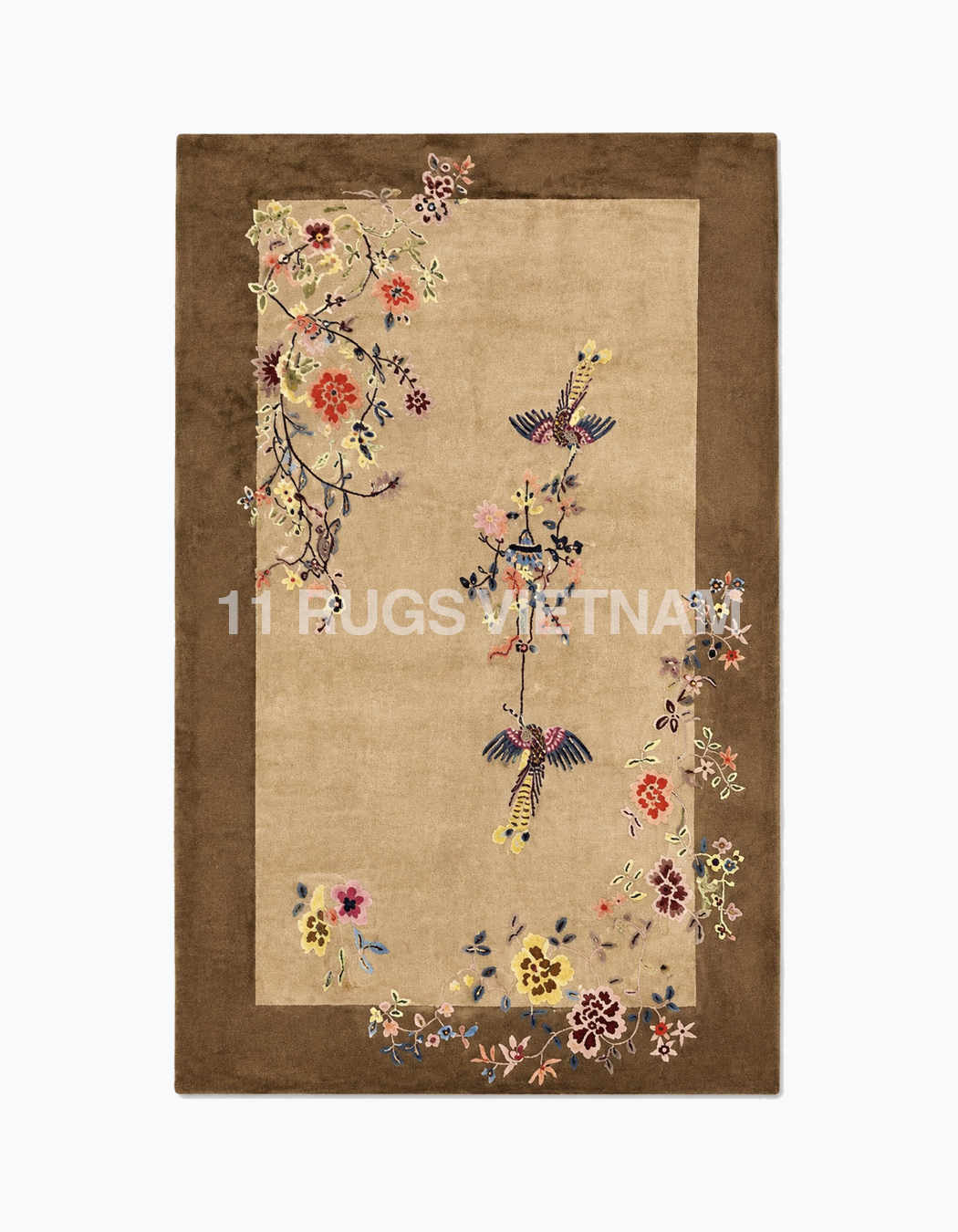 FLEURS ET OISEAUX