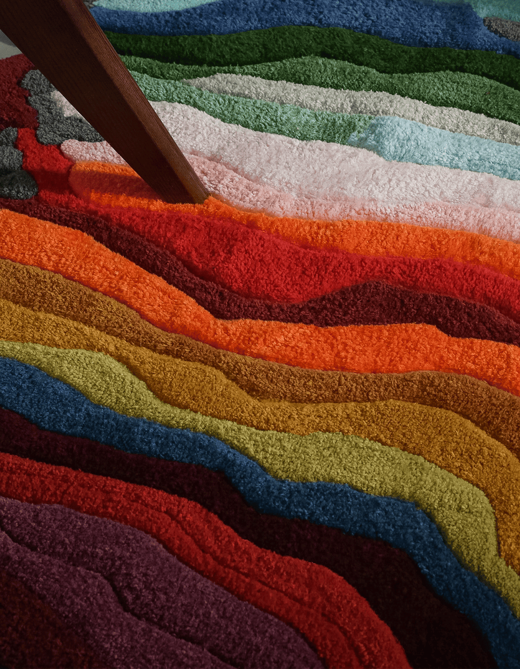 'FLOW' CARVED RUG - Image 4